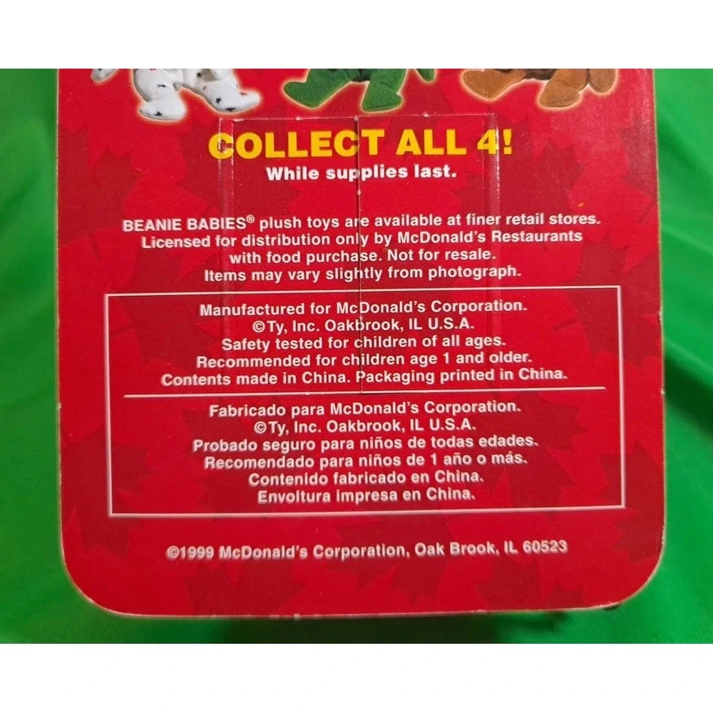 Ty /‎ Ronald McDonald's House Charities Maple The Bear 1999